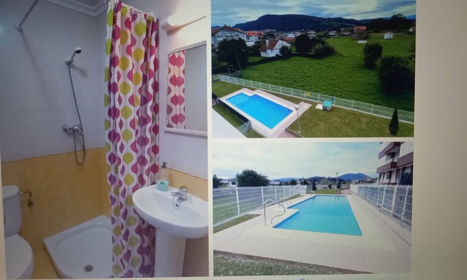 Noja Apartment | Noja beach pool garden