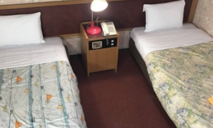 Kitakyushu Hotel | Nonsmoking Twin room without meals Parking lo/Kitakyushu Fukuoka