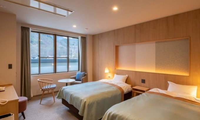 Omachi Hotel | Nonsmoking Twin Room | Room without meals/Omachi Nagano