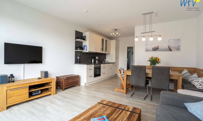 Wangerooge Apartment | North Sea vacation with lots of space, sauna and balcony!
