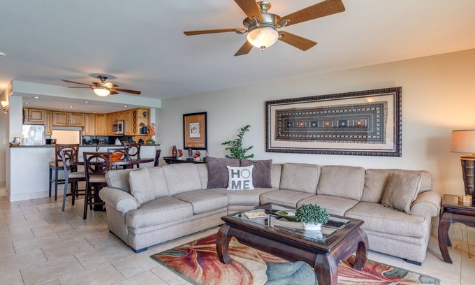 Honokowai Condo | NOTHING BUT OCEAN VIEWS! Remodeled, AC, direct ocean front, large 2bd/2bth