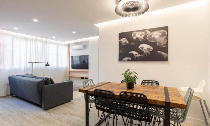 Explanada de la Estacion Apartment | NUEVO Estacion Central PLAYA 3 Dorm AC