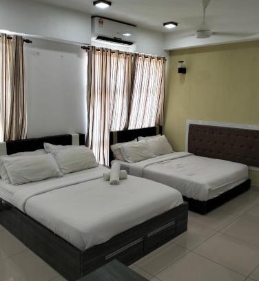 Kampung Telaga Nibong Apartment | Nuha Studio Stay at D'perdana Apartment