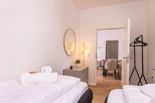 Krefeld Apartment | NUIT Apartment - HBF, Zentral, Helios-Klinik, Messe Düsseldorf 20 Min, NEU