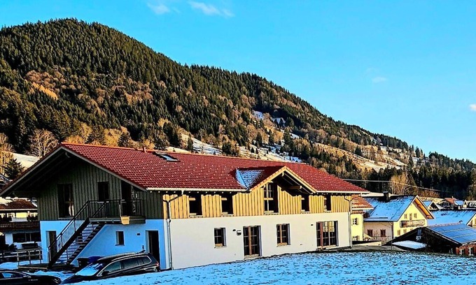 Unterammergau Apartment | Oberland Ferienwohnung Pürschling Wurmansau inkl Königscard