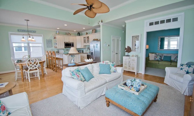 Indian Beach Condo | Ocean Club C304, Oceanfront Condo in Indian Beach, NC!