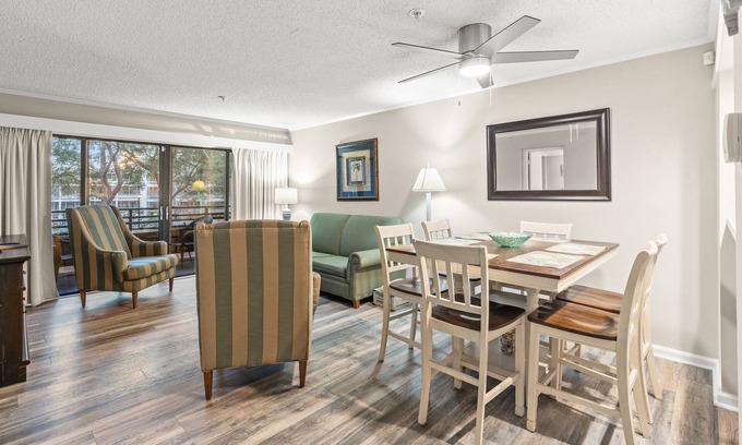 Briarcliffe Acres Condo | Ocean Creek 2244 2nd floor w/elevator pools beach