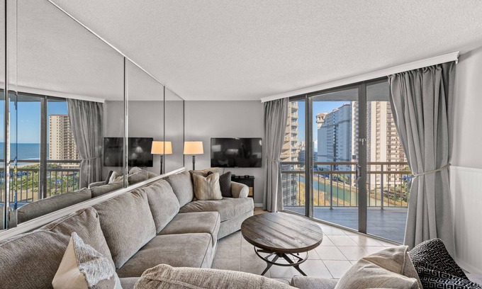 Briarcliffe Acres Condo | Ocean Creek Resort South Tower - DD10 - Updated 3 Bedroom Condo with Fantastic Views
