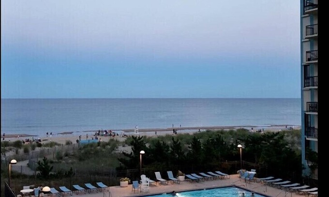 North Ocean City Condo | Ocean-Front Bldg. Cond w Stunning Ocean & Bay Views,Amenities,& Fireworks!