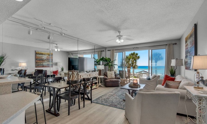Destin Condo | Ocean Front Destin Condo, Beach Service Included Summer 2025, Newly Redecorated