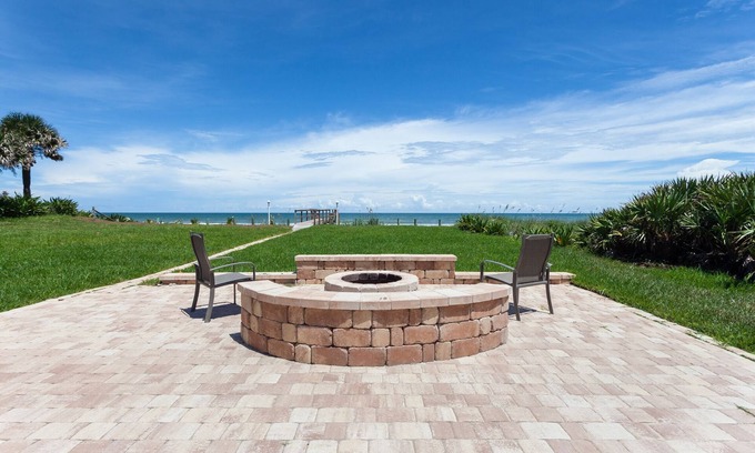 South Ponte Vedra Beach House | Ocean Front Home w Private Beach Access, Yard, Firepit + Views