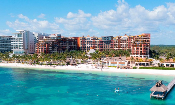 Punta Sam Villa | Ocean View 2Bd/3Ba Penthouse w/Kit -Resort on the Beach with Pools, Spa and More