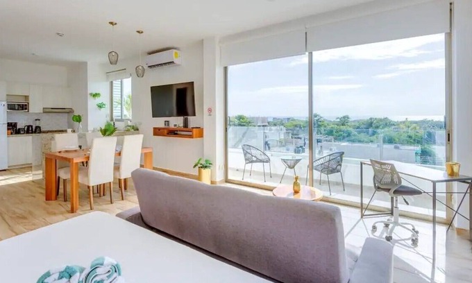 Luis Donaldo Colosio Apartment | Ocean View Ibiza Residence by Riviera Rentals