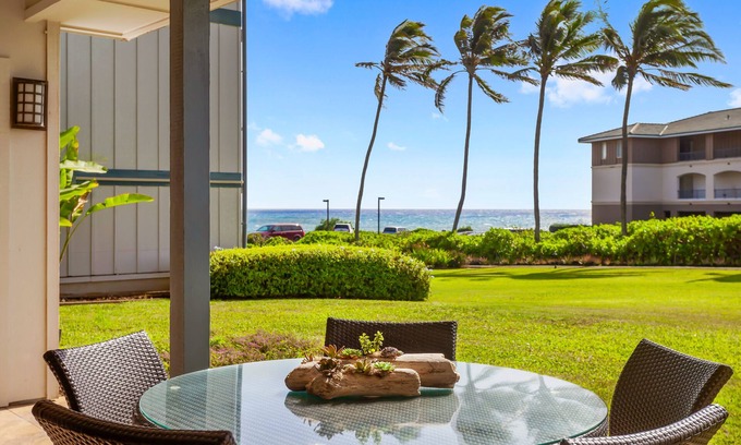 Poipu Condo | Ocean View Poipu Sands Condo in sunny Poipu
