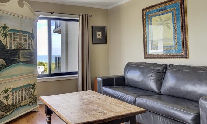 Wrightsville Beach Condo | Ocean Views, Balcony, Pool, STEPS to Beach Restaurants Shops
