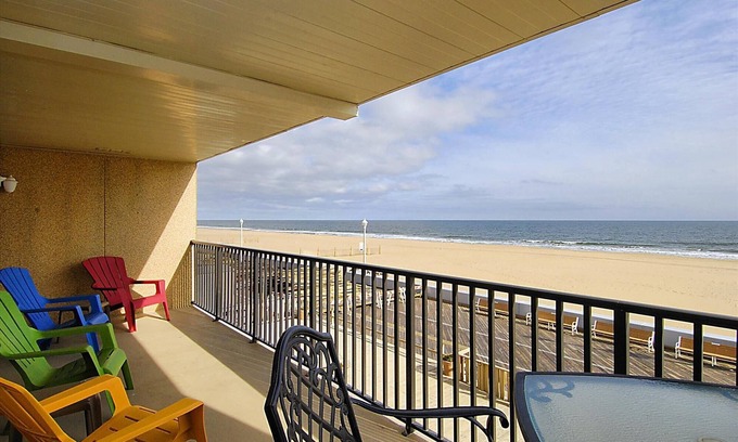Ocean City Condo | Oceanfront 3 Bedroom Condo directly on the Boardwalk with a Great Balcony