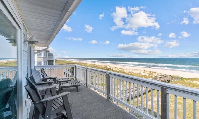 Carolina Beach Condo | Oceanfront condo with pool. Easy walk to CB Boardwalk!