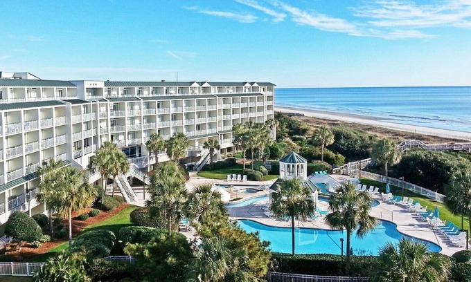 Litchfield by the Sea Condo | Oceanfront condo, private balcony beach view, gated resort, indoor/outdoor pools