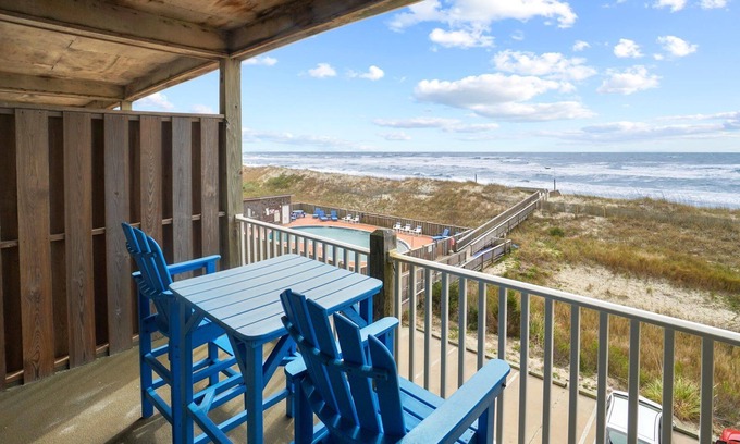 Hatteras Condo | Oceanfront Condo w/Private Balcony, Resort Pool, Hot Tub, Elevator, Clubhouse