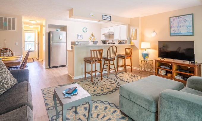 Kure Beach Condo | Oceanfront Condo with 3+ Pools - Ocean Dunes 2303A Endless Waves