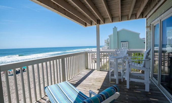 Kure Beach Condo | Oceanfront Condo with 3+ Pools - Ocean Dunes 1307