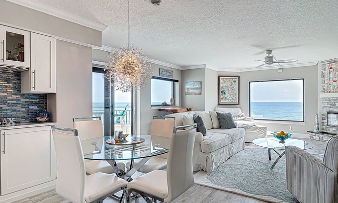 New Smyrna Beach Condo | Oceanfront End Unit | Panoramic Views, Pool, Prime NSB Location - SST525