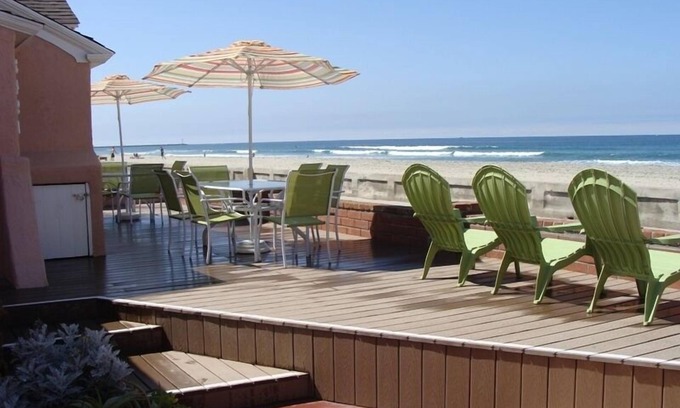 Central Mission Beach House | Oceanfront House - 'Best Patio' In Mission Beach