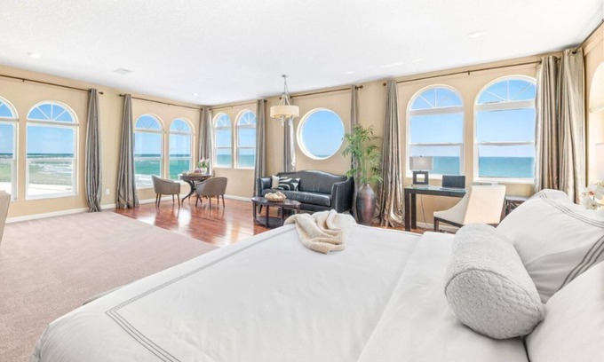 St. Augustine Villa | Oceanfront: Ocean Crest Villa 6BR Heated Pool/Spa
