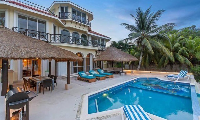 Costa Maya House | Oceanfront Villa, Private Pool, Great Sunsets