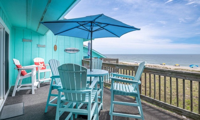 North Carolina Coast Condo | Oceanfront with Pool - Winds VI
