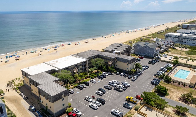 Kill Devil Hills Condo | Oceanside 2 Bedroom Condo at Golden Strand A1