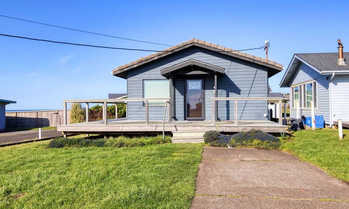 Yachats Cottage | Oceanside Beach Cottage - Ocean view Yachats