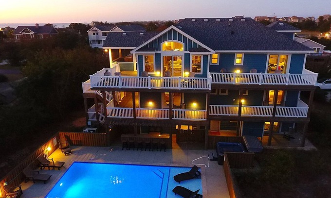 Duck House | Oceanside, Private Pool, Rec Room, Poolside Bar, DB2, Latitude Adjustment
