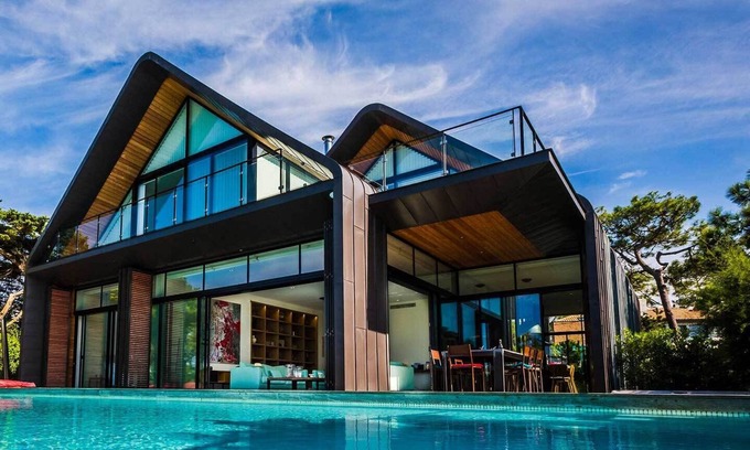 Anglet Villa | ODIN BEACH KEYWEEK Beachfront Architect Villa with Pool in Anglet