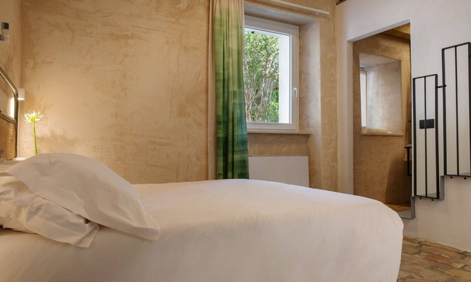 Fermo Bed & Breakfast | OGNISSANTI GUESTHOUSE,MARCHE REGION'S Double room with bathroom and a mezzanine with two single beds
