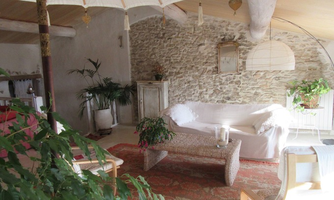 Saint-Saturnin-les-Apt House | Old spacious village house full of sunlight, wide views of the Luberon