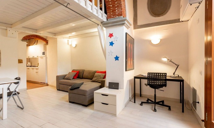 Santo Spirito Apartment | Oltrarno Loft, Lovely 1 Br Flat In Oltrarno District By Halldis