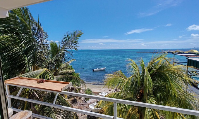 Puerto Juarez Apartment | ON BEACH SEASIDE SUNRISE HAVEN 1 SEA VIEW