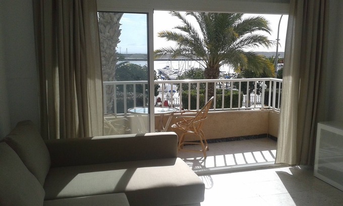 Garrucha Apartment | On promenade, sea and harbour views, within walking distance to beach and amenit