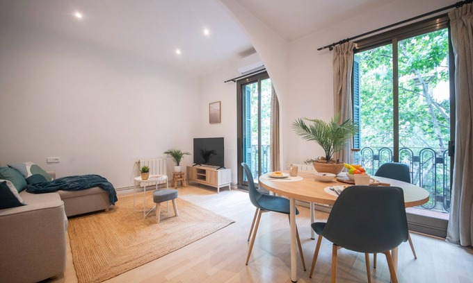 La Nova Esquerra de l'Eixample Apartment | One Bedroom Apartment in Eixample Esquerra - You Stylish