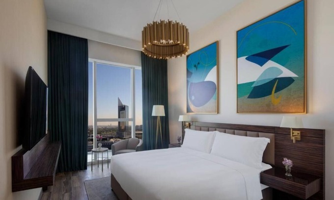 Dubai Media City House | One Bedroom Apartment Near The Media Lounge Palm
