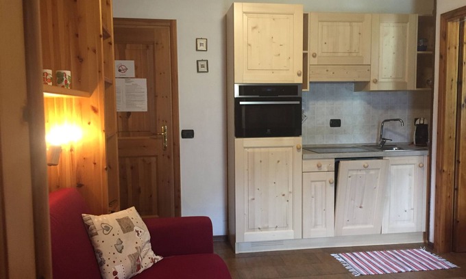 Santa Caterina Valfurva Ski Chalet | ONE-ROOM APARTMENT ROMANTIC CHALET RELAXATION AND SPA