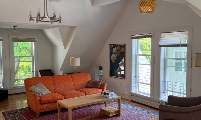 Bar Harbor Apartment | Open floor plan 2 bedroom in downtown Bar Harbor on second floor