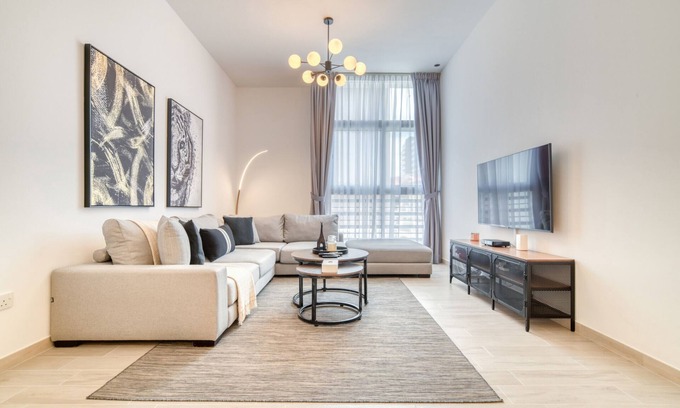 Jumeirah Village Apartment | Opulent 1BR at Belgravia Tower JVC by Deluxe Holiday Homes