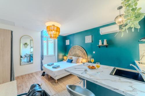 Roanne Apartment | Orchidée Parking & Clim - Roanne centre-ville