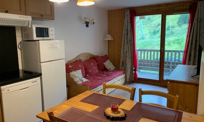 Orcieres-Merlette Apartment | Orcières Merlette: 2-room Apartment, Parking, Pool, WiFi
