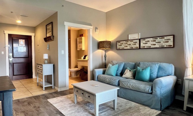 Panama City Beach Condo | Origin 515 | Peaceful Studio Near Beach + Free Activities!