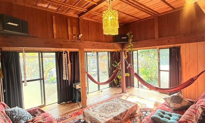 Kikai Island House | Otherworldly Retreat on Kikai Island A fantastic private lodge that changes its expression from day to night.