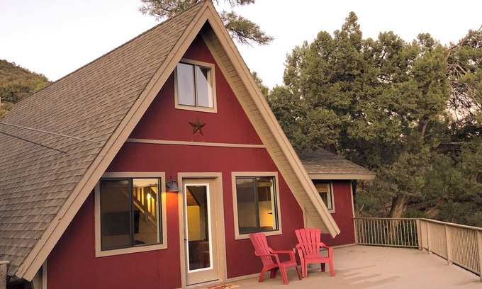 Strawberry Cabin | Our Strawberry A-Frame 🍓 @strawberryaframe