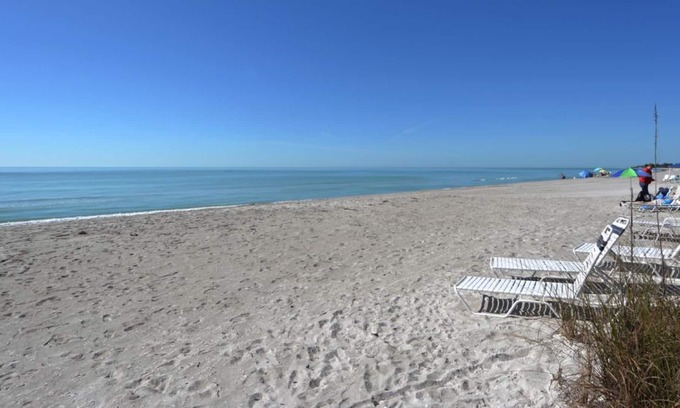 Whitney Beach Condo | Outrigger 9 Gulf Front first level walk out to the beach.